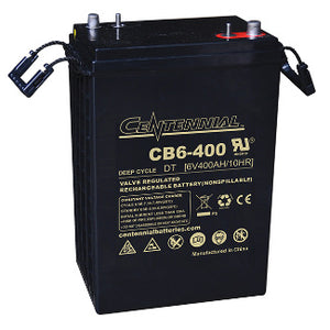 Centennial Battery 6V 400Ah AGM Group L16 Battery - CB6-400
