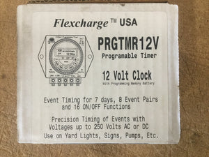 Clearance Sale! - Flexcharge 12V Programable Timer PRGTMR12V