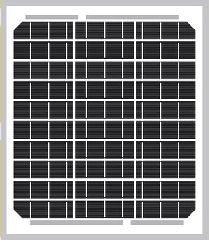 Solarland Solar Panel 5W 12V - SLP005S-12U