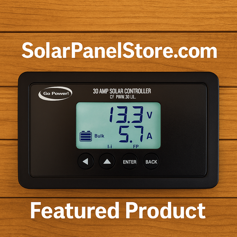 Featured Product - Go Power! 30A 12V Controller with Blue Tooth - GP-SB ...