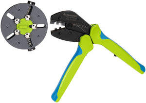 Rennsteig Service Crimping Tool (MC4 MultiCrimp) with Exchangeable Die Sets - P/N 629 006 3 RT