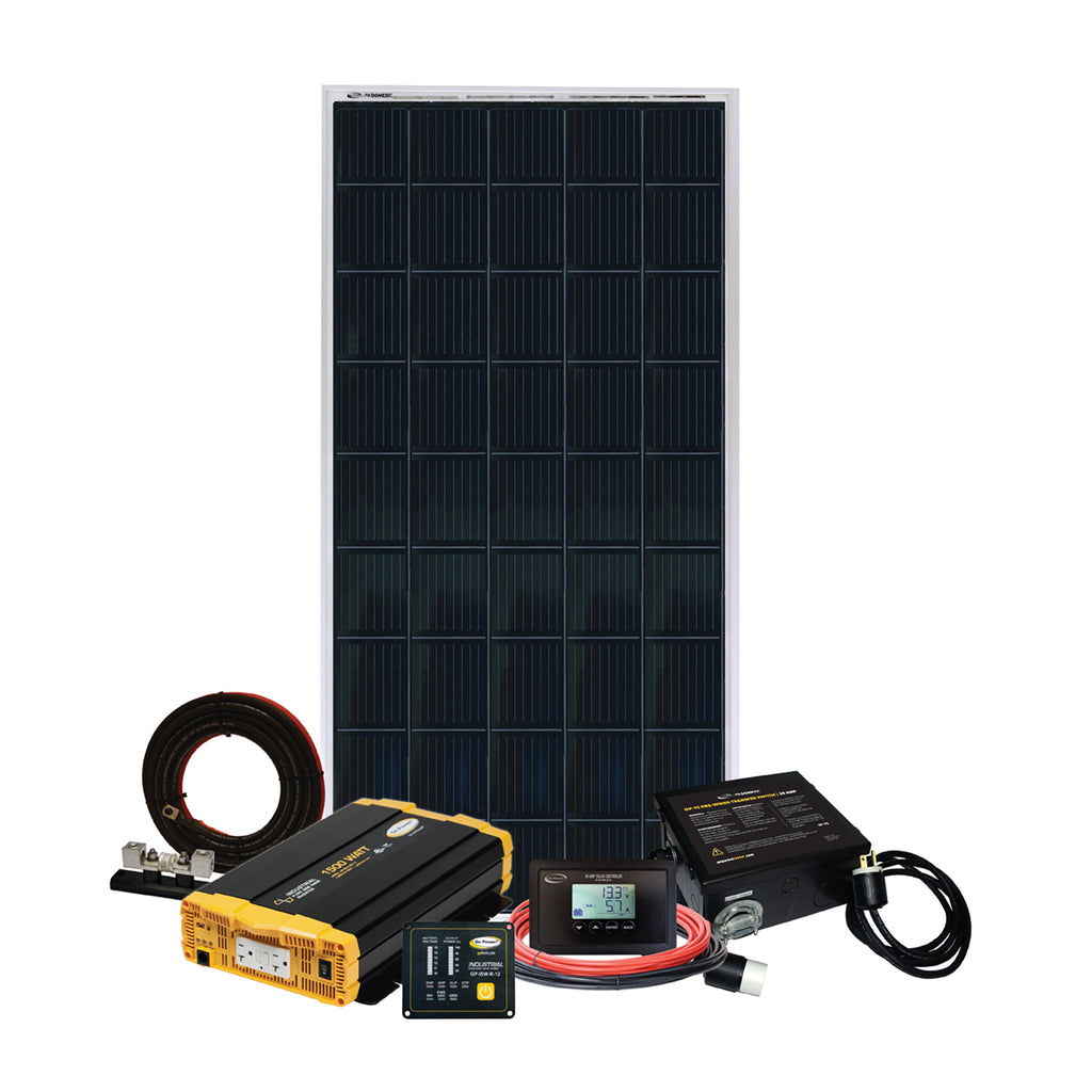 Go Power Solar Weekender ISW Solar Charging Kit System 200 Watts - WEEKENDER ISW
