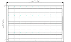Solartech 90W 12V Solar Panel - SPM090M-TS-F