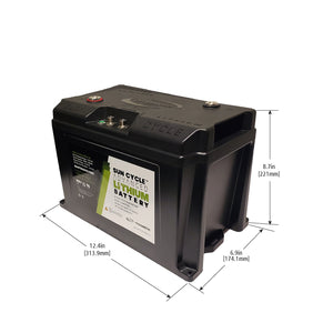 Go Power! 100Ah 12V Advanced Lithium Battery - GP-ADV-LIFEPO4-100