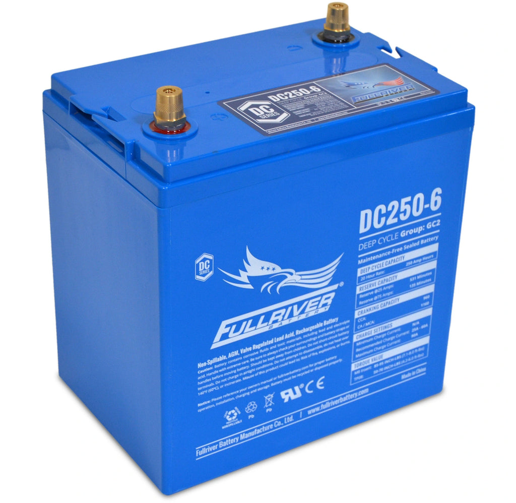 Full River Battery 250 Ah 6V Group GC2H AGM - DC250-6