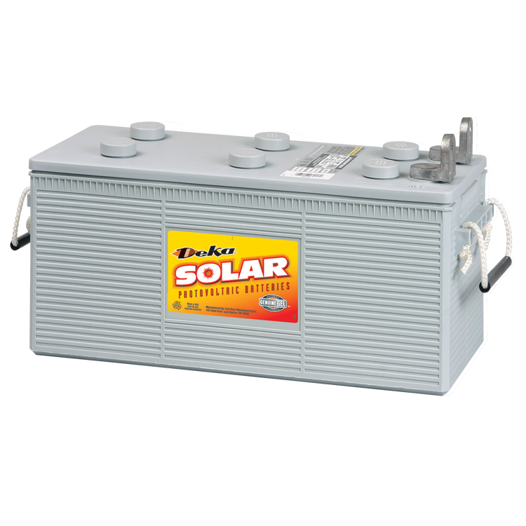 Deka Battery 12V 210 Ah Gel Deep Cycle Battery - 8G8D