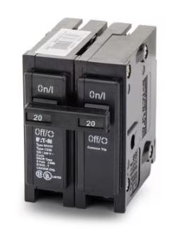 Enphase IQ Combiner 2-Pole 20A Combiner Breaker - BRK-20A-2P-240V-B 