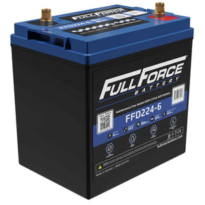 Full Force Battery 224 Ah 6V Group GC2 - FFD224-6