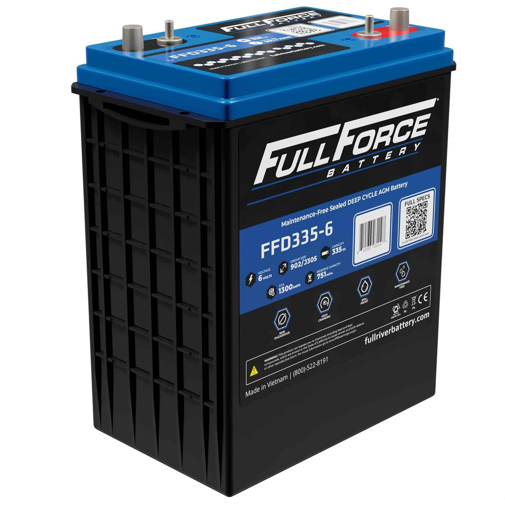 Full Force Battery 335 Ah 6V - FFD335-6