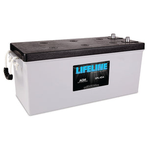 Lifeline 210 Ah 12V Group 4D AGM Battery - GPL-4DA