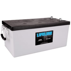 Lifeline 255 Ah 12V Group 8D AGM Battery - GPL-8DA