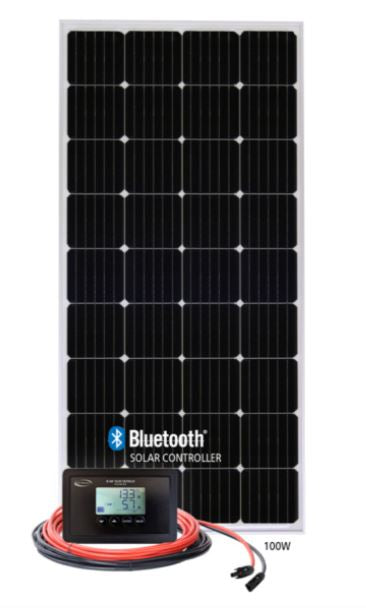 Go Power! 100 Watt Retreat Solar Kit - RETREAT