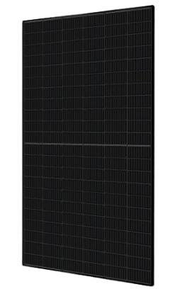 Hyundai HiS-S405YH(BK) 405W Black on Black 132 Half-Cell Bifacial Poly Solar Panel