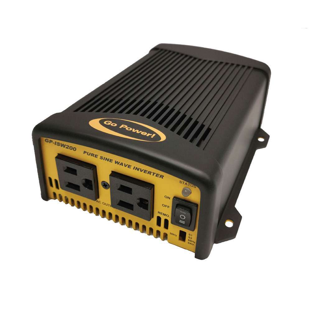 Go Power 200W  Industrial Pure Sine Inverter 