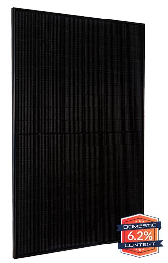 Mission Solar MSX10-435HN0B 435W Black on White 108 Half-Cell Mono Solar Panel Domestic Content