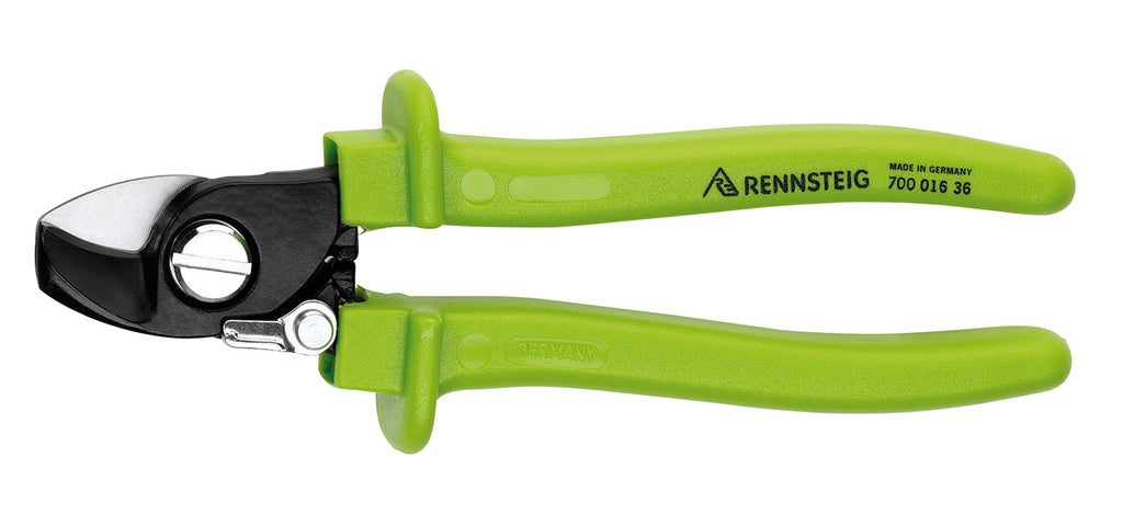 Rennsteig Compact Cable Cutter (Reinforced Grip w/Opening Spring) - P/N 700 016 36 RT