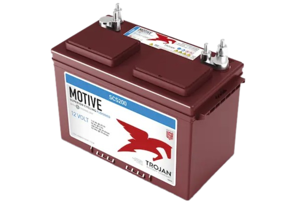 Trojan SCS200 115 Ah 12V Flooded Lead Acid Battery