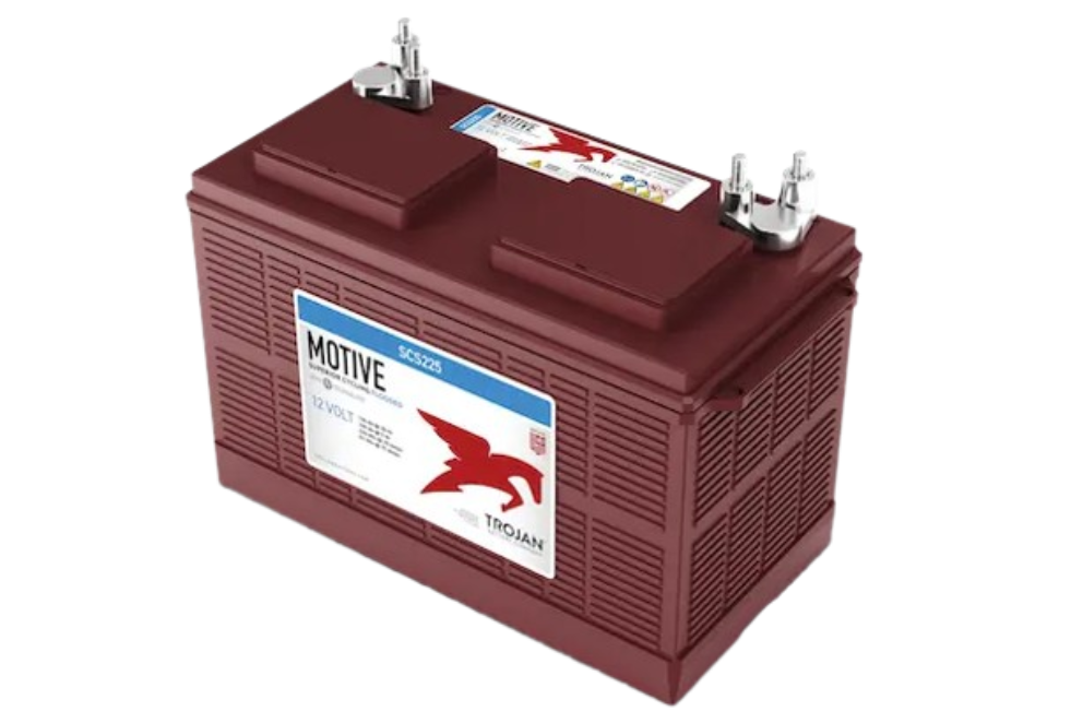 Trojan SCS225 130 Ah 12V Flooded Lead Acid Battery