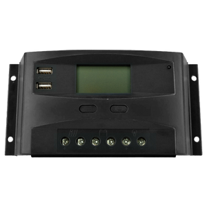 SLD Tech 30A PWM Charge Controller 12V/24V Auto w/LCD - SLC-GP2430C