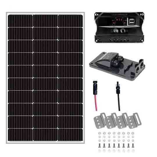 SLD Tech 100W 12V RV Charging Kit - SLDRV100