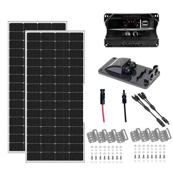 SLD Tech 400W 12V RV Charging Kit - SLDRV400