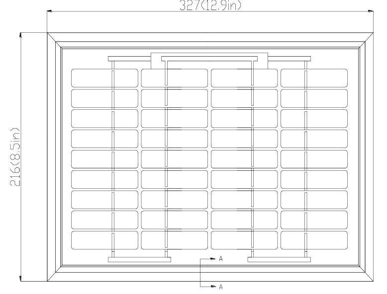 Solartech 5W 12V Pre Wired Solar Panel - SPM005P-Z