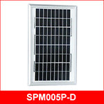 Solartech M Series 5W 12V Solar Panel - SPM005P-D