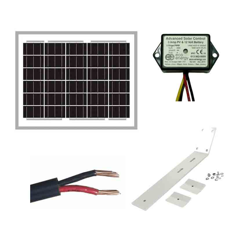 SPS Remote Solar Charging Kit 10W