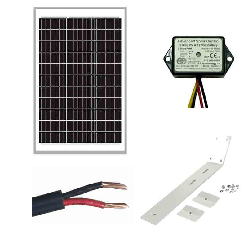 SPS Remote Solar Charging Kit 30W