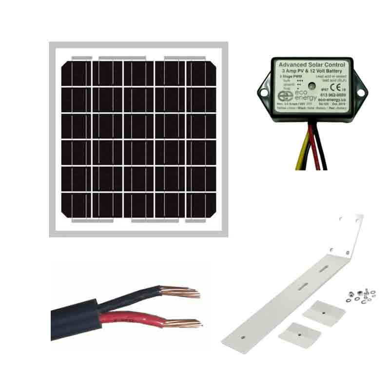 SPS Remote Solar Charging Kit 5W 