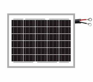 SLD Tech Solar Panel 10W 12V Pre Wired - ST-10R-12-R