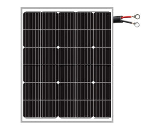 SLD Tech Solar Panel 50W 12V Pre Wired - ST-50Q-12-R