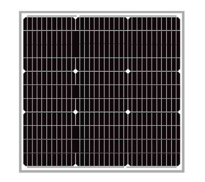 SLD Tech Solar Panel 60W 12V - ST-60Q-12CD