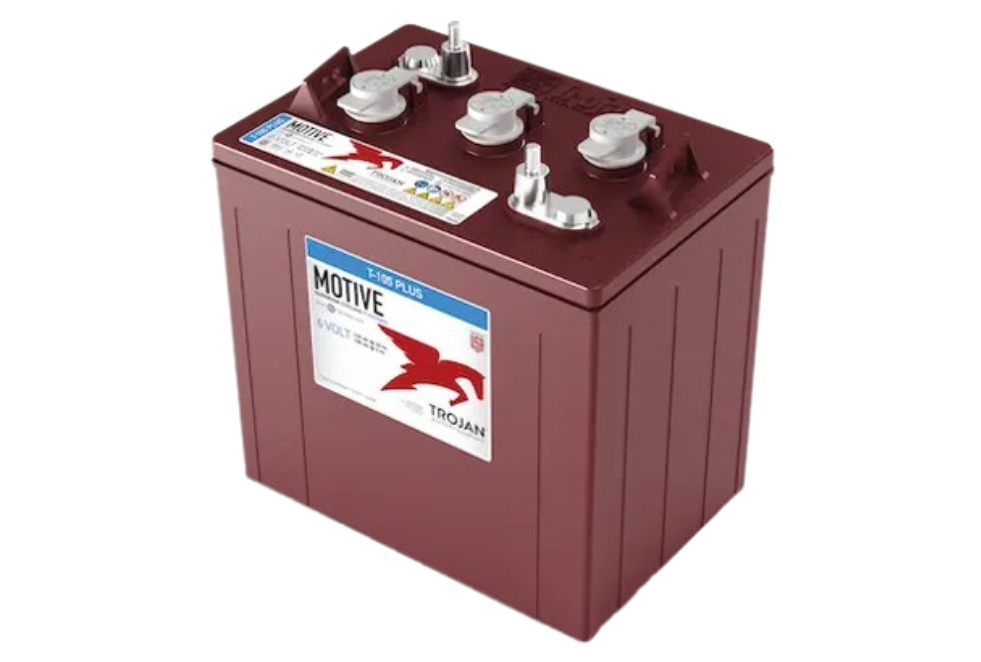 Trojan T-105 Plus 105Ah 6V Flooded Lead Acid Battery 