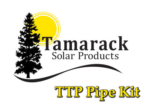 Tamarack Solar TTP-A-4 / TTP-A-6 Pipe Kit - PIPE-KIT-HD-10 | solar ...