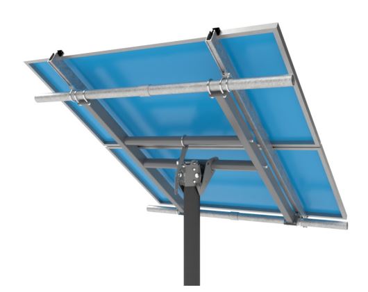 Tamarack Solar Top-Of-Pole Mount for 2 Modules - TTP-A-2