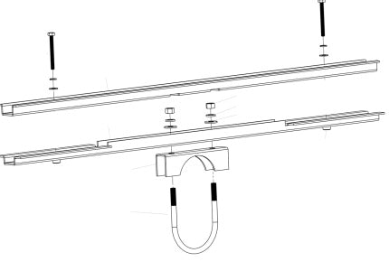 Tamarack Solar PGRM Mid Clamp 47 Inch - UNI-PGRM-MID47