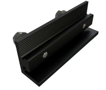 Unirac Solarmount Pro Series Bonding Splice Bar Black Finish - 303019D 4 PACK