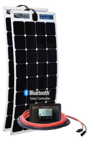 Go Power! 220 Watt Flexible Solar Kit - GP-FLEX-220