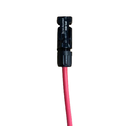 MC4 PV Wire Extension 6 foot Positive - 6-MC4-POS