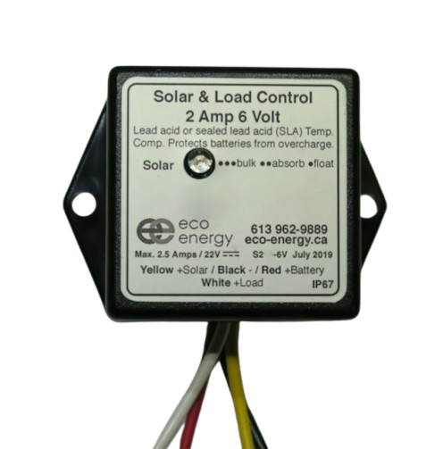Eco Energy Solar and Load Controller 2A 6V - S2L2-6V