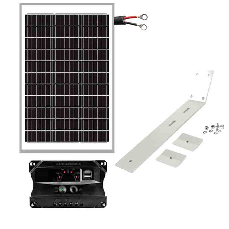SLD Tech 30W Solar Charging Kit Complete Off-Grid Solution