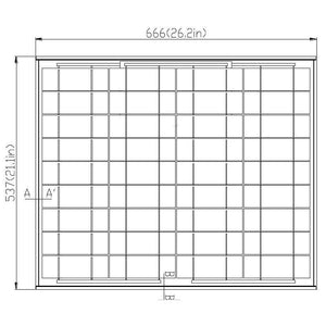 Solartech 45W 12V Solar Panel - SPM045M-F