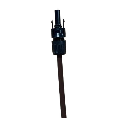 Tlian T6 Negative Black PV Wire Lead 15 Foot (Single Connector) - 15-T6-NEG