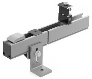 Tamarack Flush Mount 93 Inch Black 2.3 Rail System Kit - 2 Solar Panels - 91290