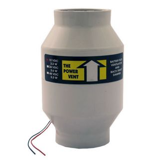 Power Vent Battery Box Ventilator 12V
