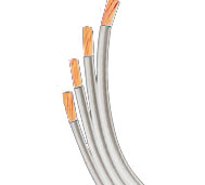 PV Wire 10 AWG White Per Foot - 10AWG-PV-WHT