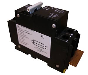 MidNite Solar Circuit Breaker 10A 300VDC 2 Pole DIN Mount - MNEPV10-300