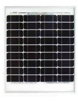 Ameresco Solar Panel 40W 12V C1D2 - 440J