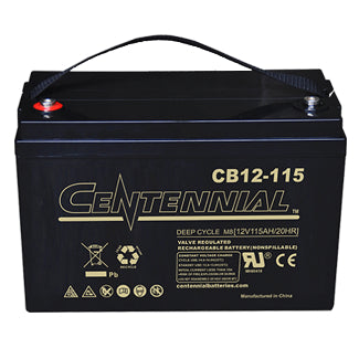 Centennial Battery 12V 115Ah AGM Group 31 - CB12-115